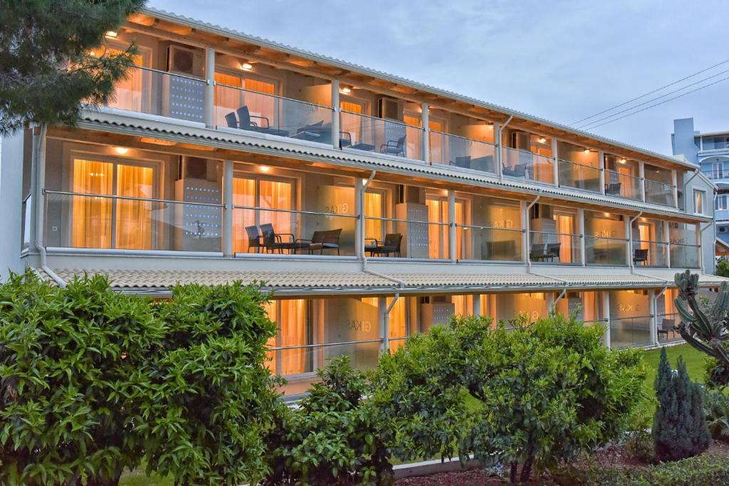 Palapart Gikas Suites And Studios Gouvia Esterno foto