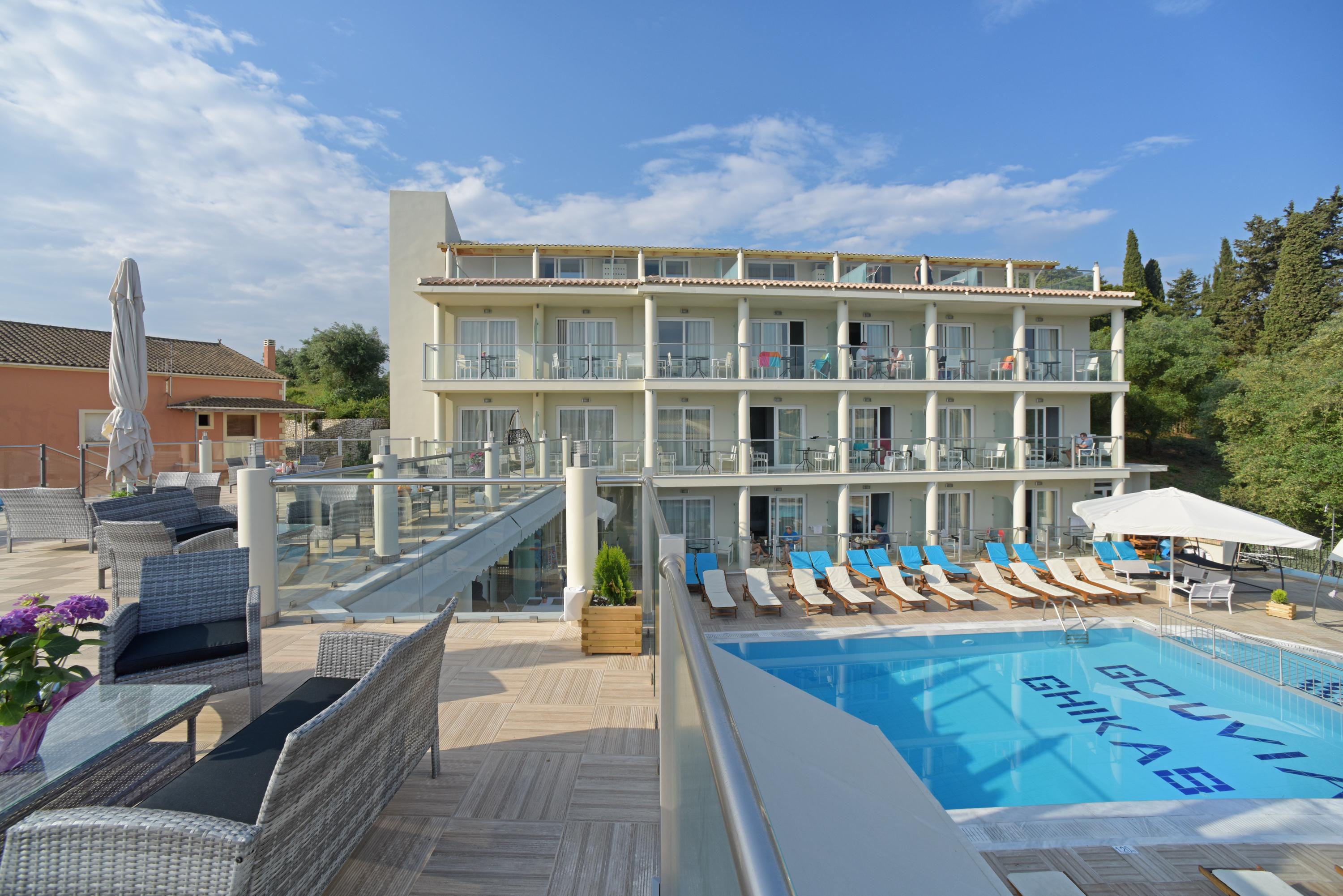 Palapart Gikas Suites And Studios Gouvia Esterno foto