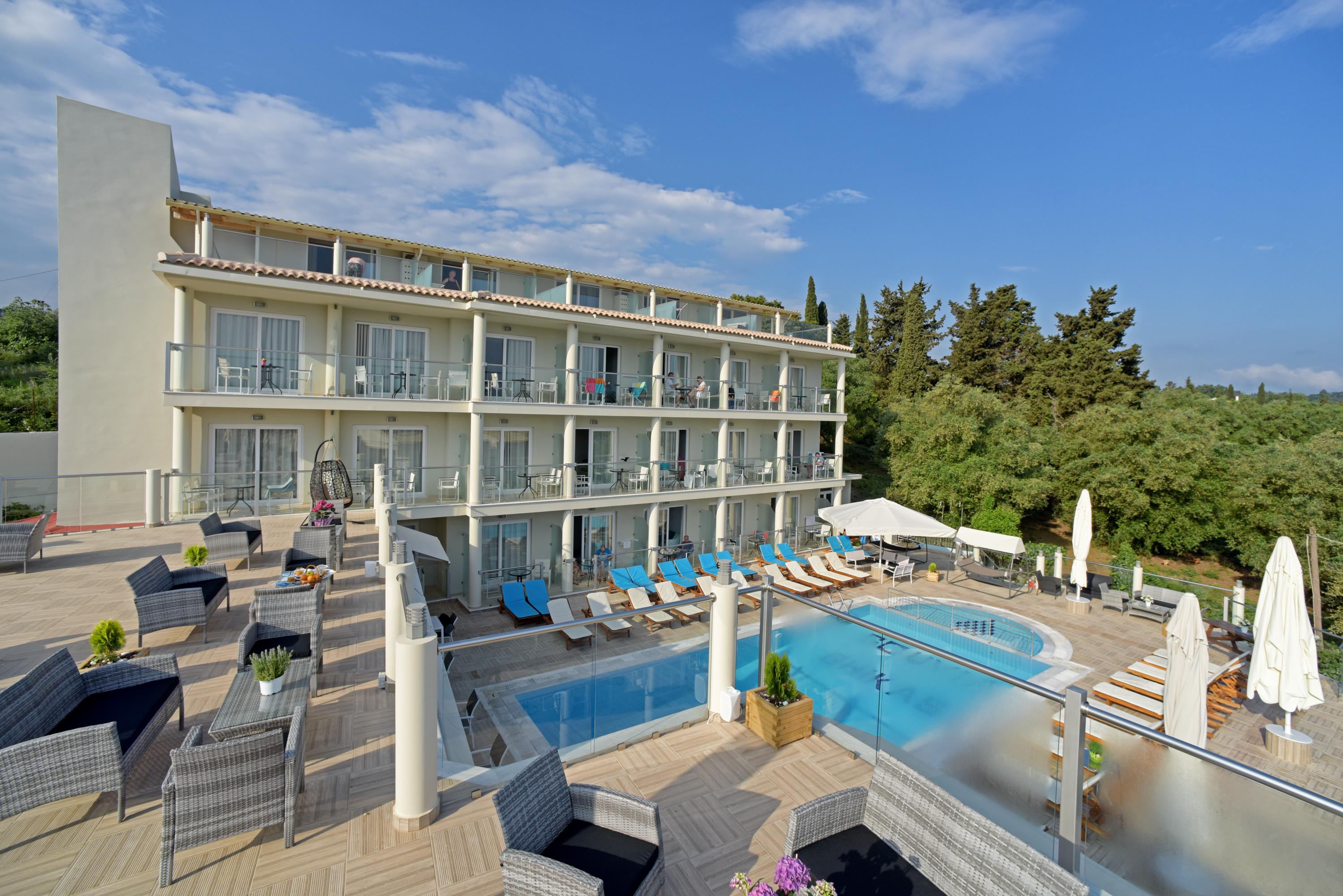 Palapart Gikas Suites And Studios Gouvia Esterno foto